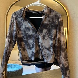 MOTEL mesh long sleeve